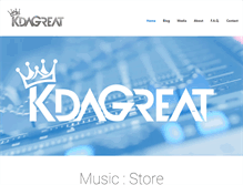 Tablet Screenshot of kdagreat.net